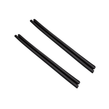 2-4 Pack Black Under Door Bottom Seal Strip Stopper Door