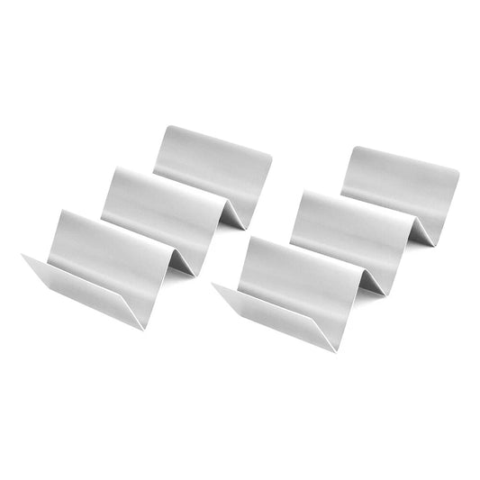 2-Piece Stainless Steel Taco Holder Stand
