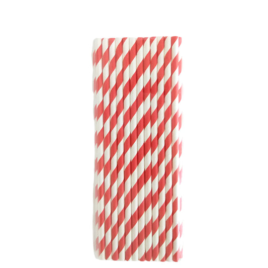 100-Count Paper Straws – Eco-Friendly & Durable