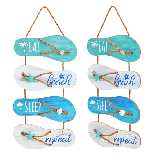 2 Pack Wall Ornament for Beach Home Decor