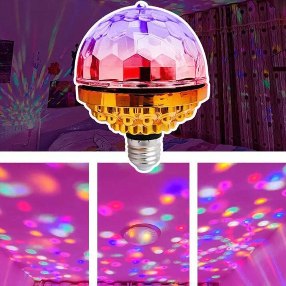 2-Pack LED Rotating Magic Disco Ball Lights