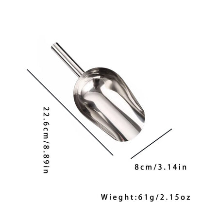 2-Pack 12oz Stainless Steel Scoops