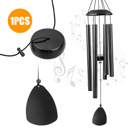 33" Wind Chimes – Large Deep Tone Chapel Bells with 6 Tubes