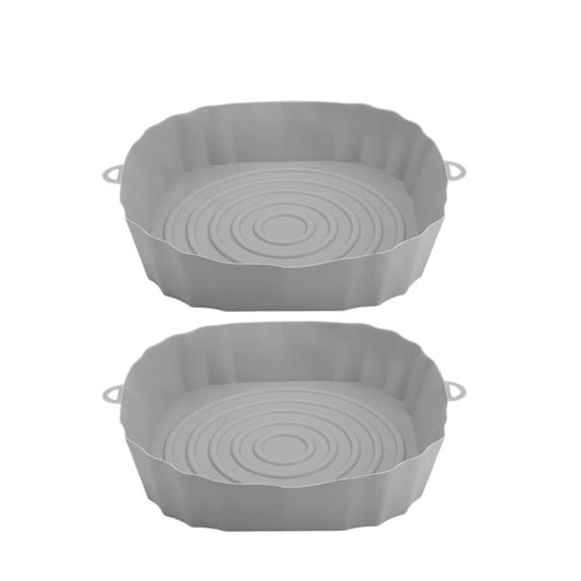 2-Pack Air Fryer Silicone Pot Baskets