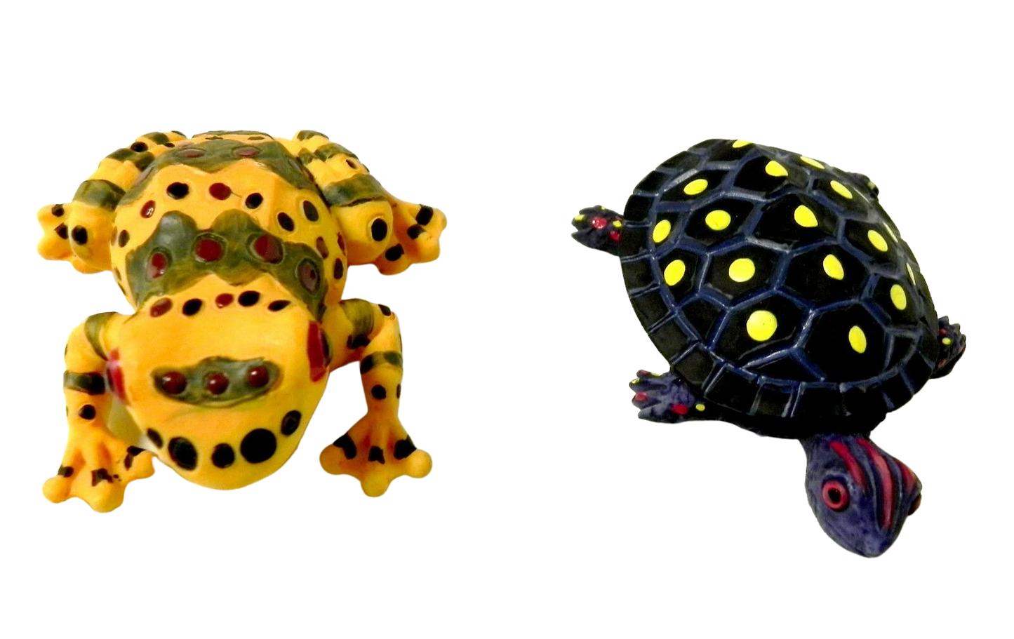 Home Collection 2-Pack Polyresin Frog and Turtle Figurines
