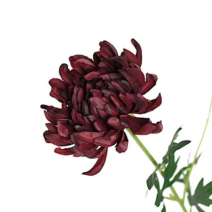 Home Collection 3 Stems 27" Artificial Chrysanthemum Silk Flowers