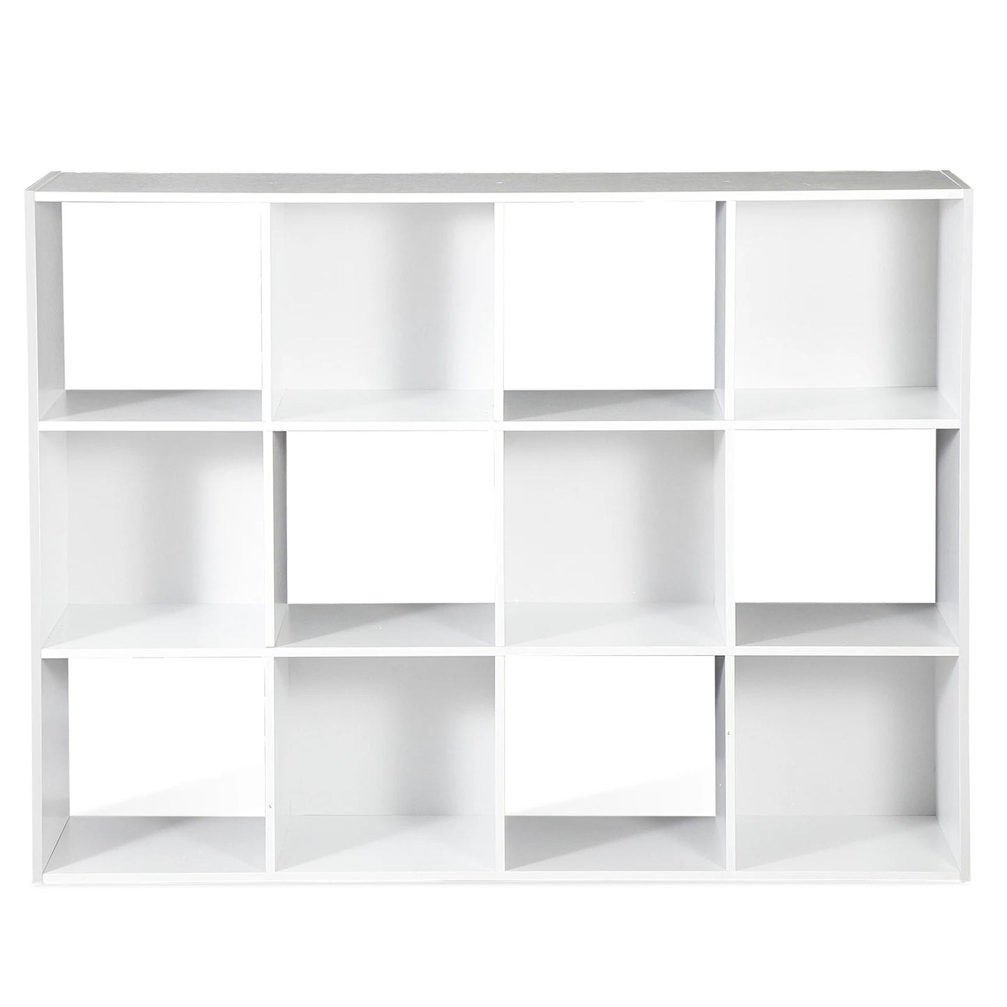Home Collection 12 Cube Storage Organizer Bookshelf