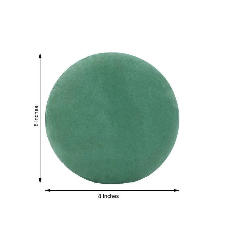 Home Collection 8" Round Wet Floral Foam Ball