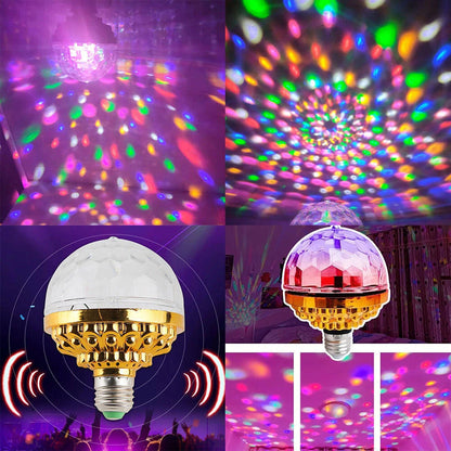 2-Pack LED Rotating Magic Disco Ball Lights