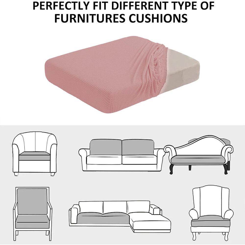 Home Collection Stretch Sofa Seat Cushion Covers