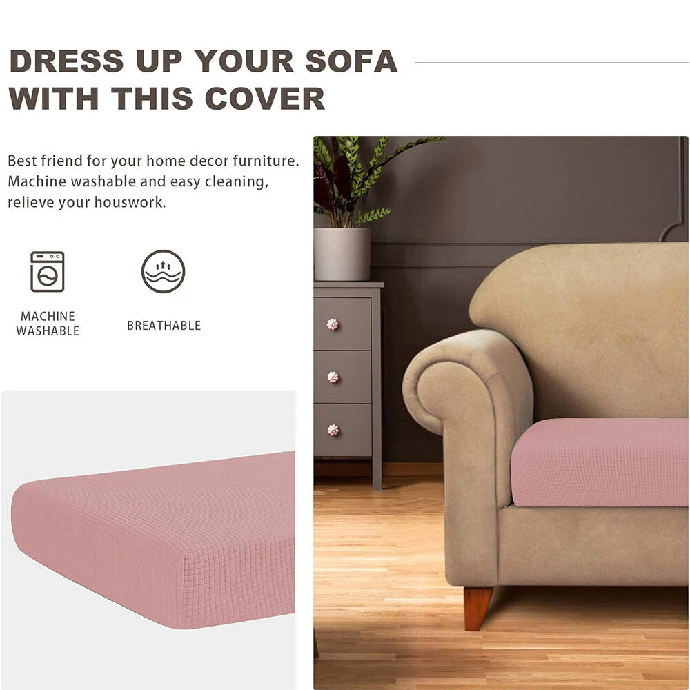 Home Collection Stretch Sofa Seat Cushion Covers