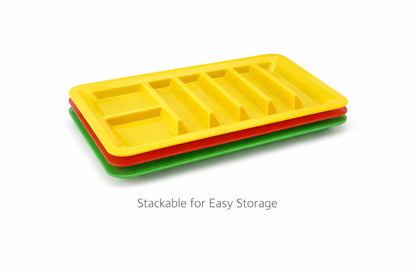 Home Collection 3-Pack Taco Holder Plates
