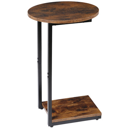 C-Shaped Side Table – Small End Table