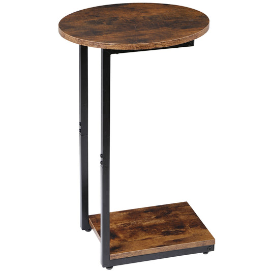 C-Shaped Side Table – Small End Table
