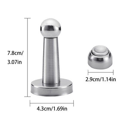 Heavy Duty Stainless Steel Magnetic Door Stopper