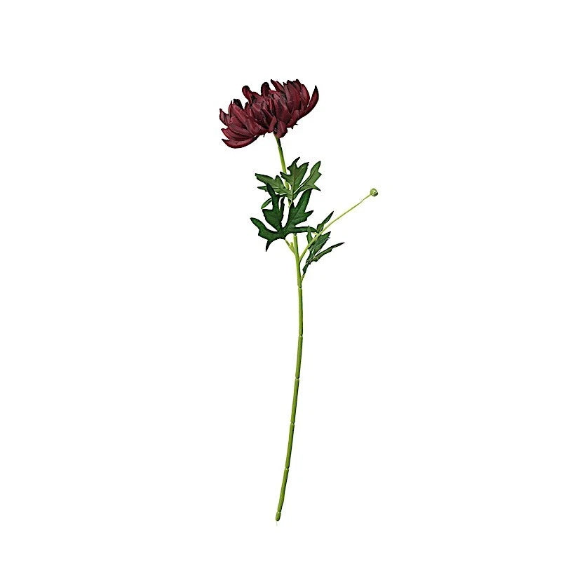 Home Collection 3 Stems 27" Artificial Chrysanthemum Silk Flowers