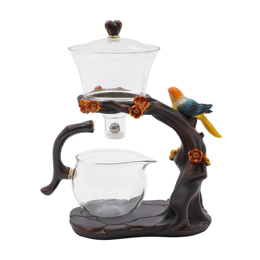 Automatic Drip Glass Tea Set