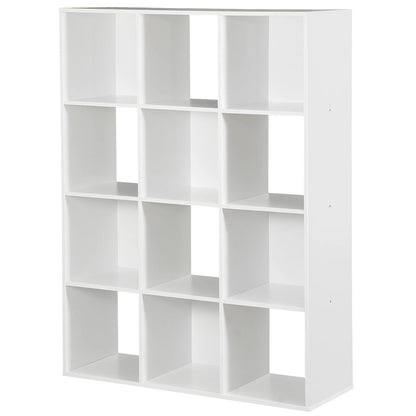 Home Collection 12 Cube Storage Organizer Bookshelf