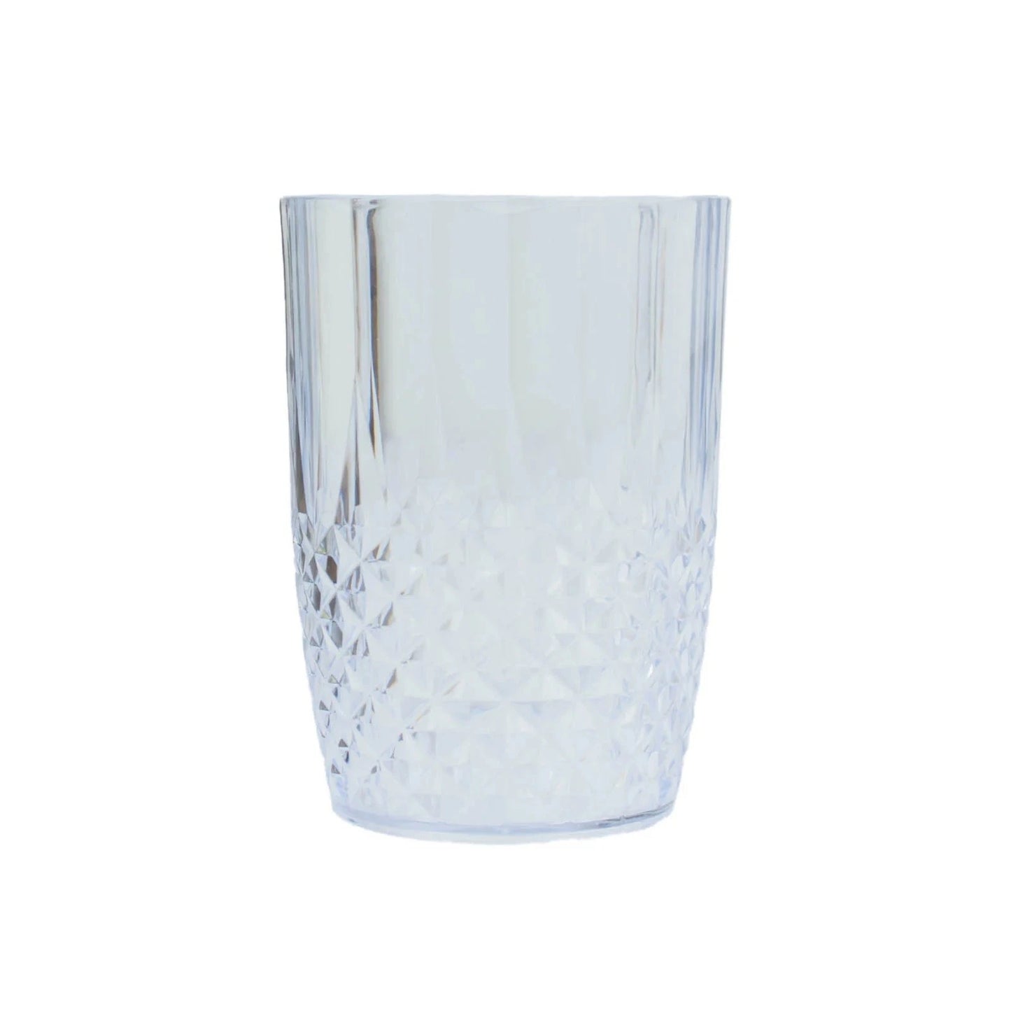 6 Pack 16 oz Crystal Clear Plastic Drinking Glasses Disposable Party Cups