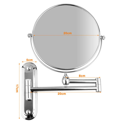 360° Swivel Wall-Mounted Makeup Mirror