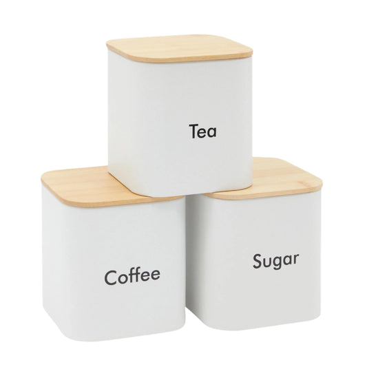 3-Piece Kitchen Canister Set