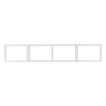2PCS 34" Wall-Mount Media Storage Rack