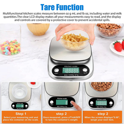 Digital Kitchen Food Diet Scale – 22 lbs Capacity
