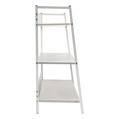 3-Tier Industrial Bookshelf Ladder Storage Shelf