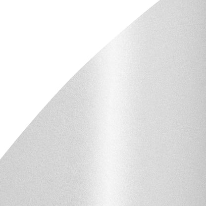 96-Pack White Metallic Cardstock Paper