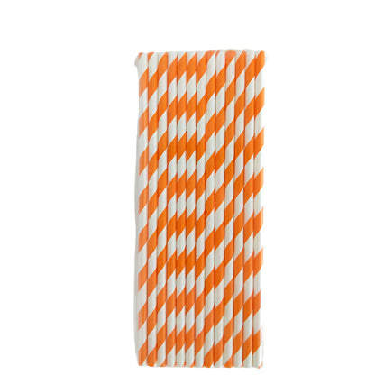 100-Count Paper Straws – Eco-Friendly & Durable