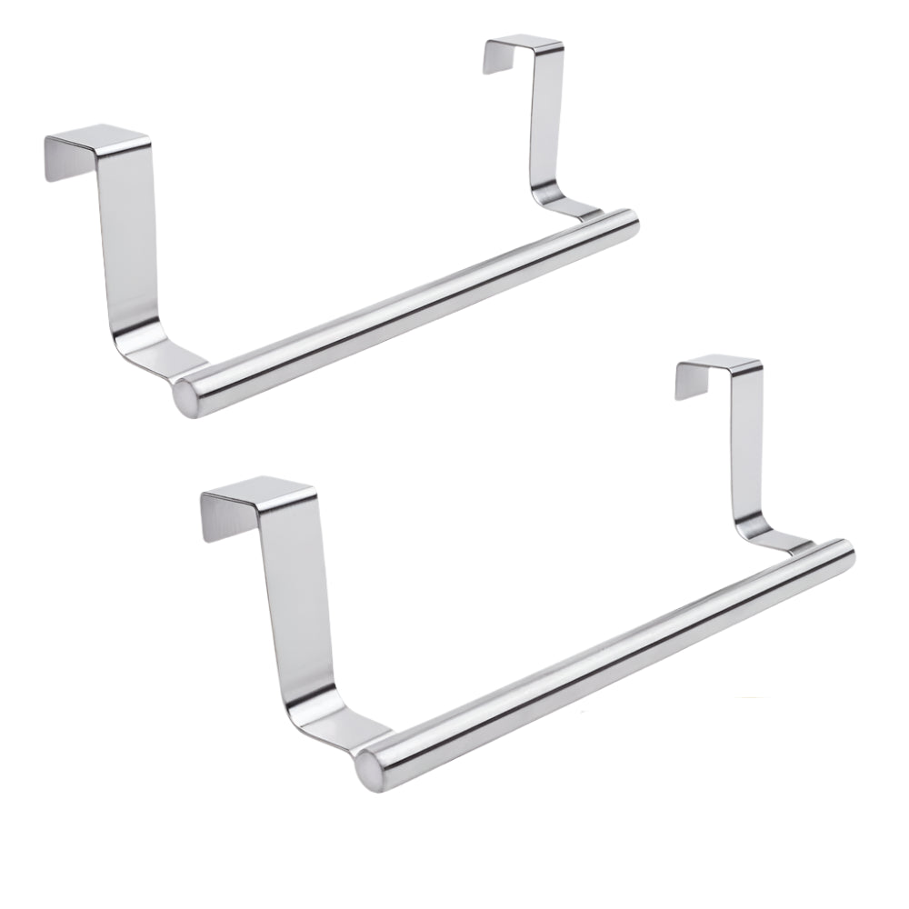 2 PCS Over Door Towel Rack Bar Hook