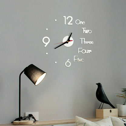 3D Modern DIY Wall Clock