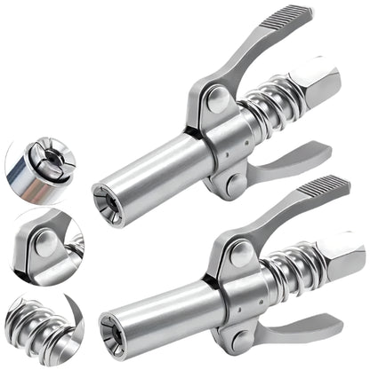 Grease Gun Coupler – Double Handle, High Pressure