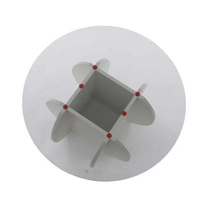 Round Glass Coffee Table – Tempered Glass