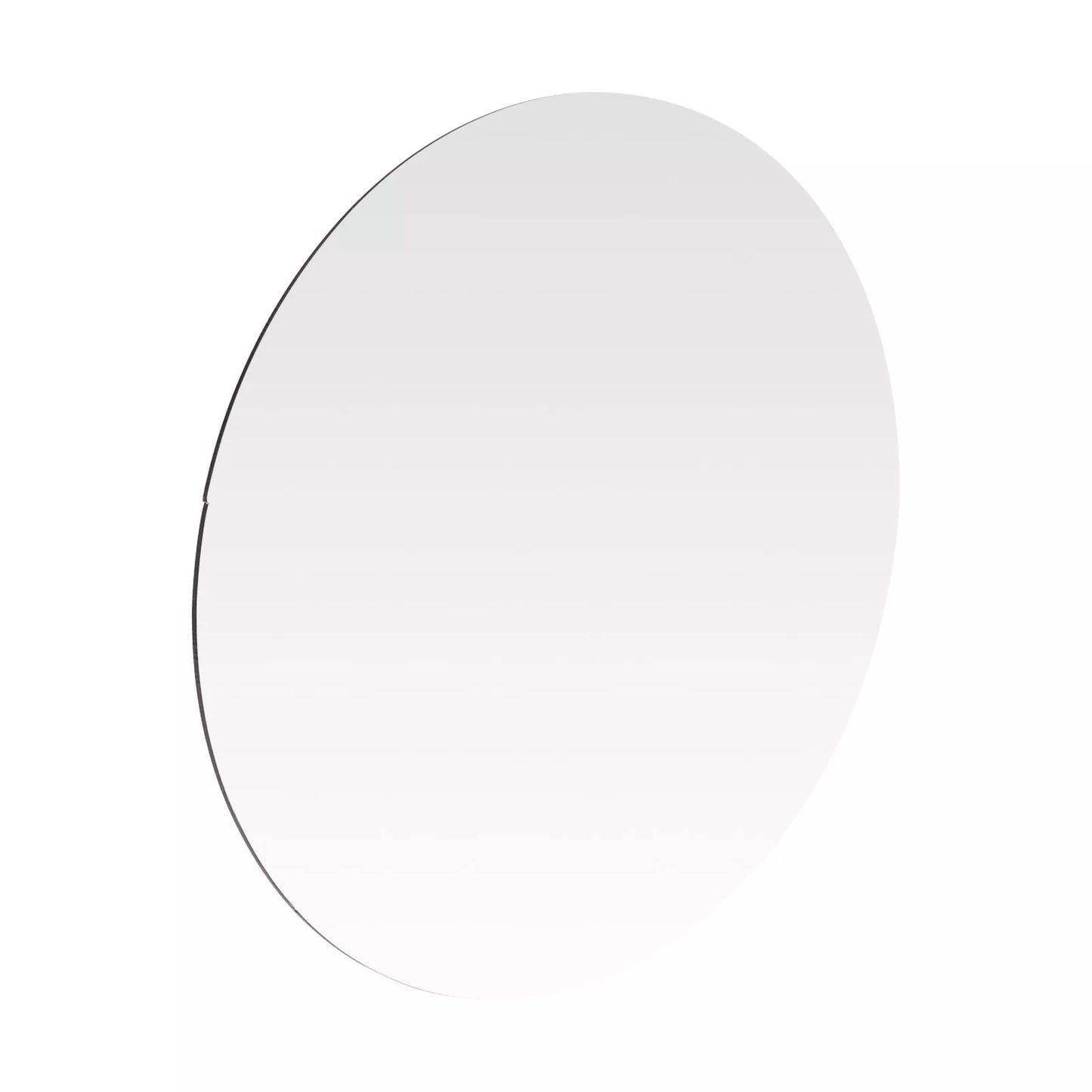 18 PCS 6-Inch Acrylic Mirror Trays Set