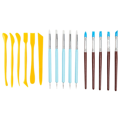16-Piece Clay Sculpting Tool Set