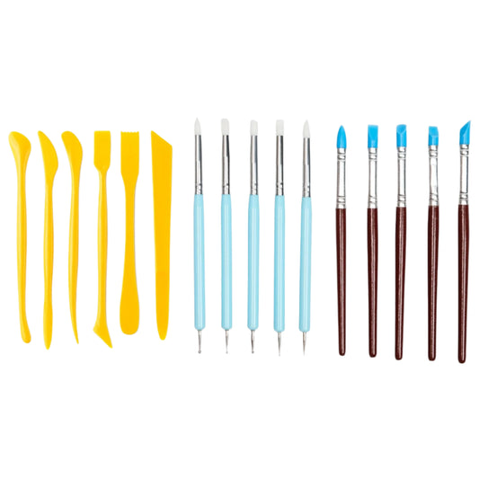 16-Piece Clay Sculpting Tool Set