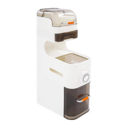 2-Tier Slim Storage Cabinet with Wheels
