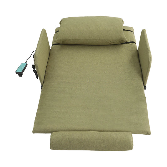Green Electric Lifting Adjustable Bed Backrest