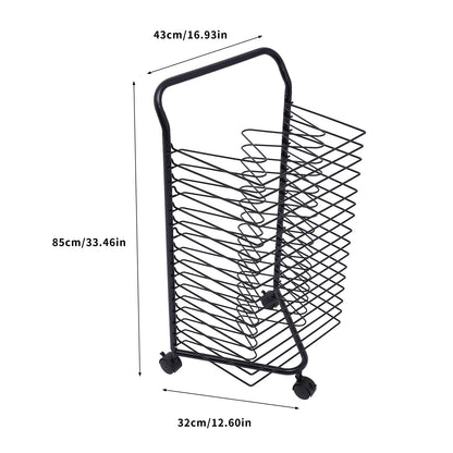 Rolling Art Drying Rack