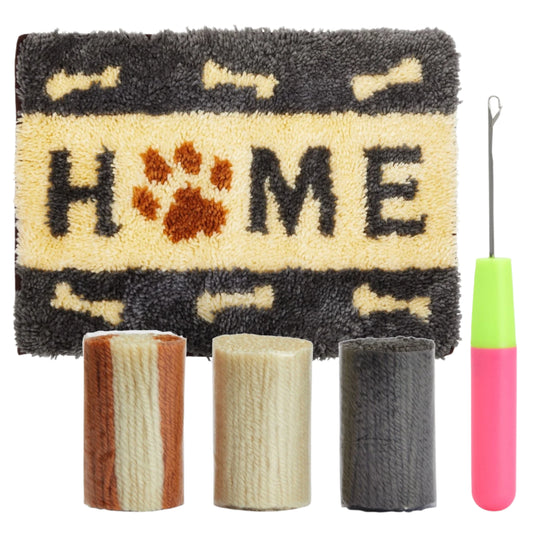Dog Latch Hook Rug Kit