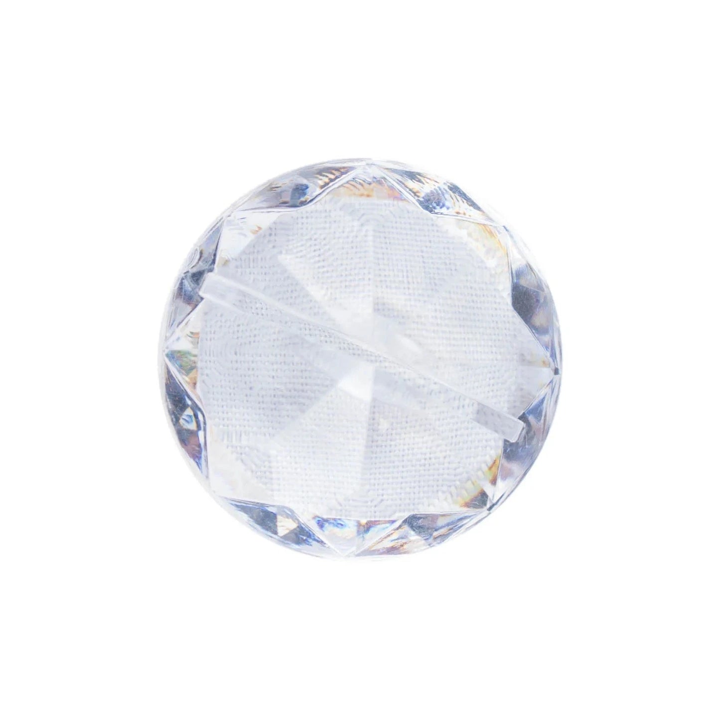 Home Collection 10-Pack Clear Crystal Place Card Holders – 1.75" Plastic Table Number Stands