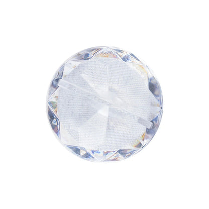 Home Collection 10-Pack Clear Crystal Place Card Holders – 1.75" Plastic Table Number Stands