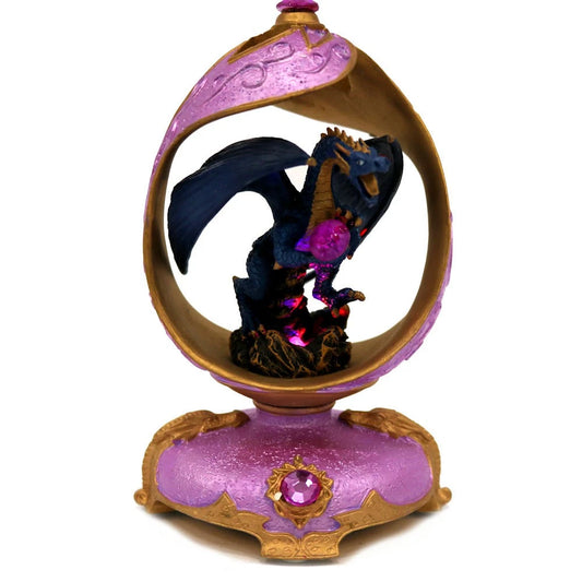 Jeweled Guardians 6" Dragon Figurine with Color-Changing Egg