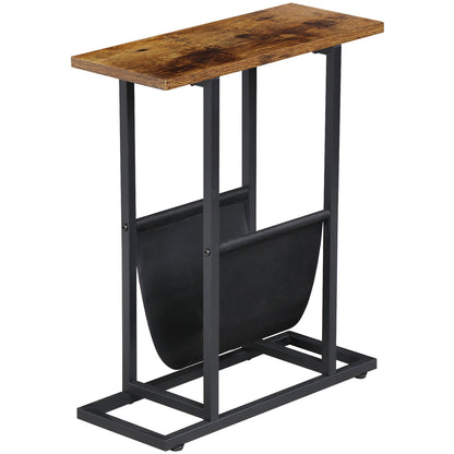 4PCS Slim End Tables with Side Pocket