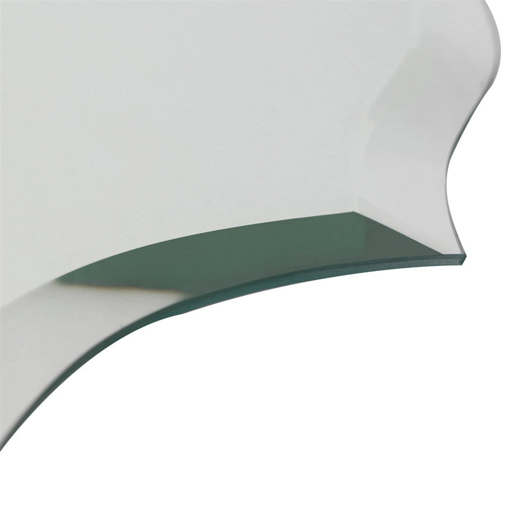 HD Frameless Asymmetrical Beveled Wall Mirror