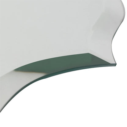 HD Frameless Asymmetrical Beveled Wall Mirror