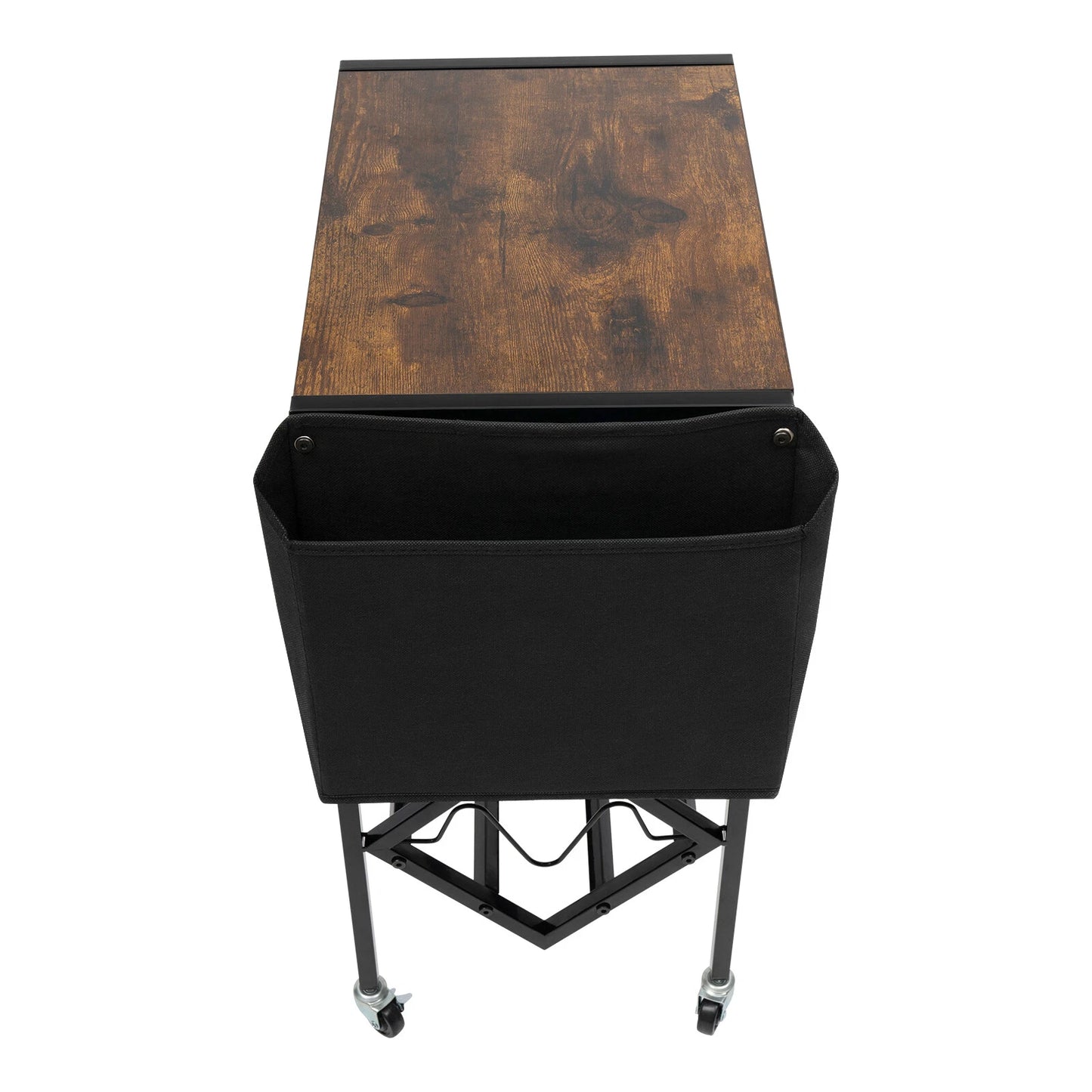 2-Tier Media Mobile Shelf