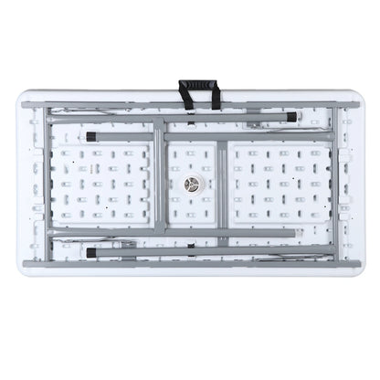 Portable Ice Cooler Table with Drain & Detachable Skirt