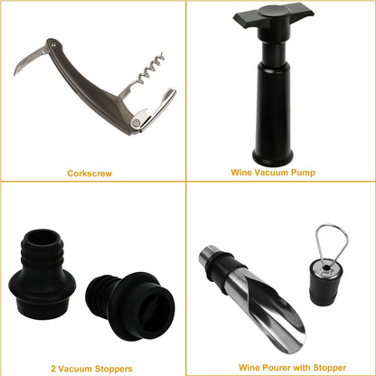 5-Piece Premium Wine Bottle Opener Set